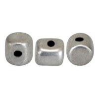Minos par Puca® beads Argentees-silver 00030-27000